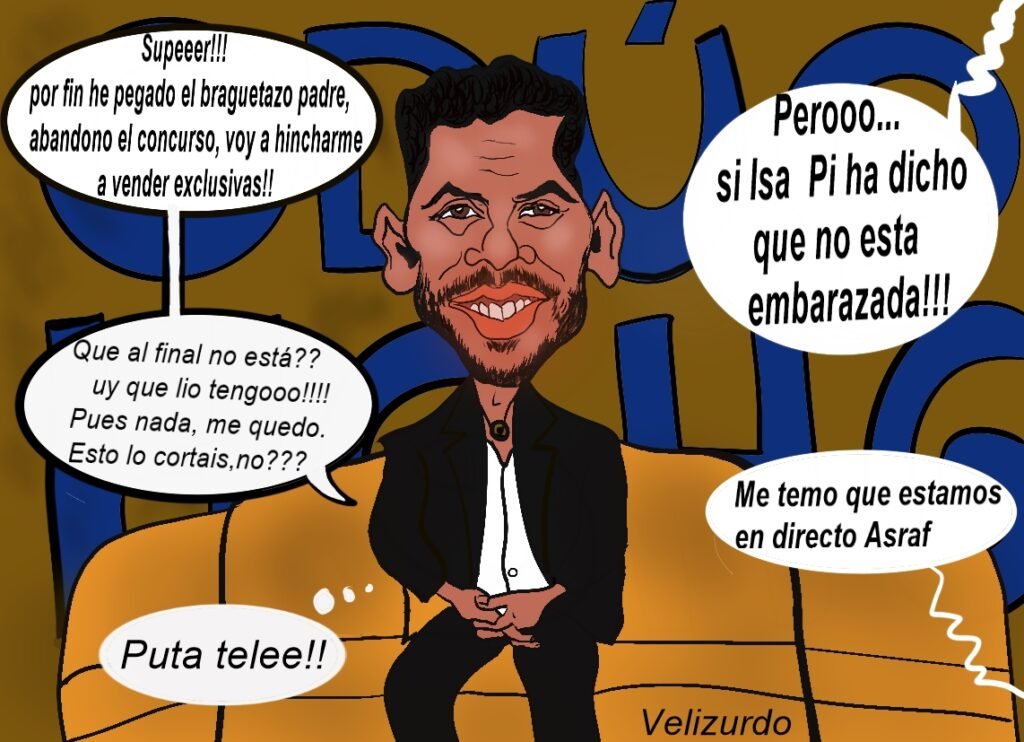 Viñeta de humor de la familia Pantoja.