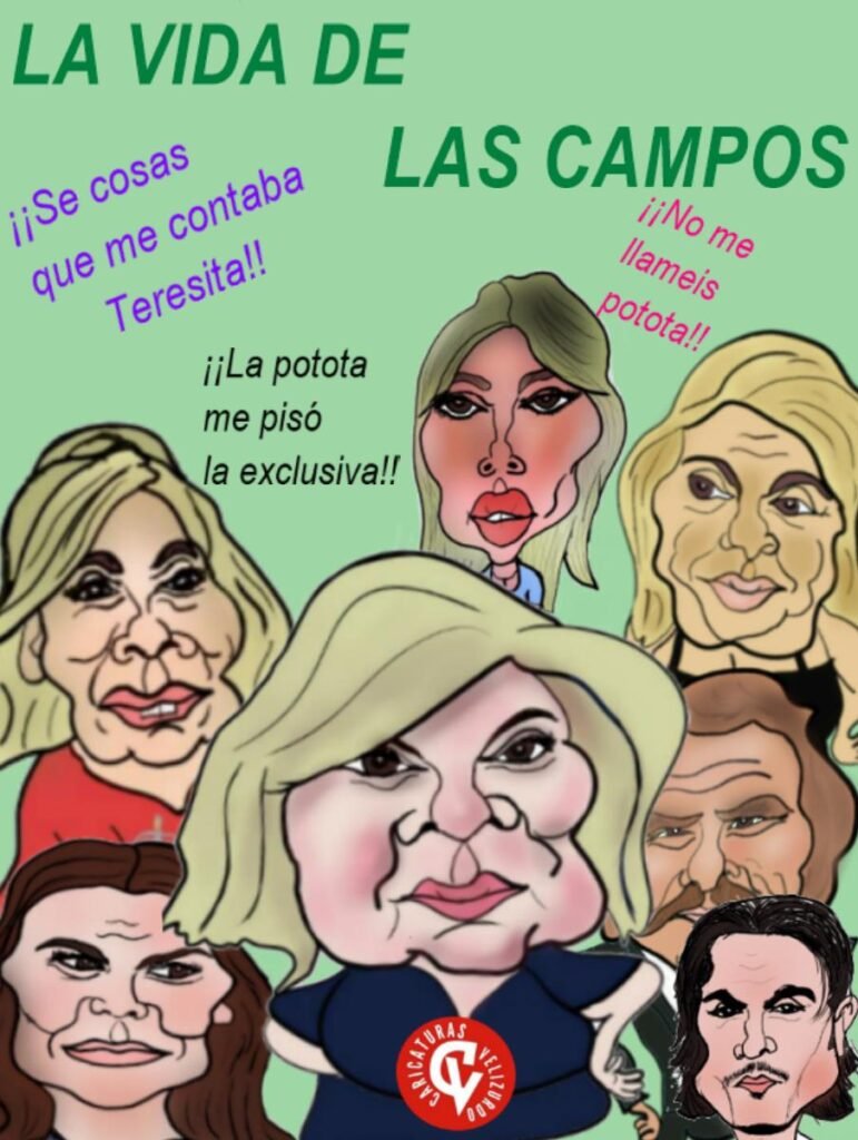 Historieta de humor de las Campos