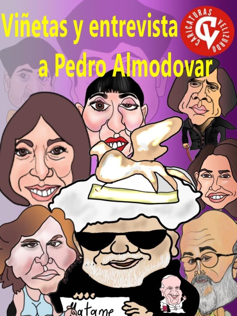 Viñetas y entrevista a Pedro Almodovar