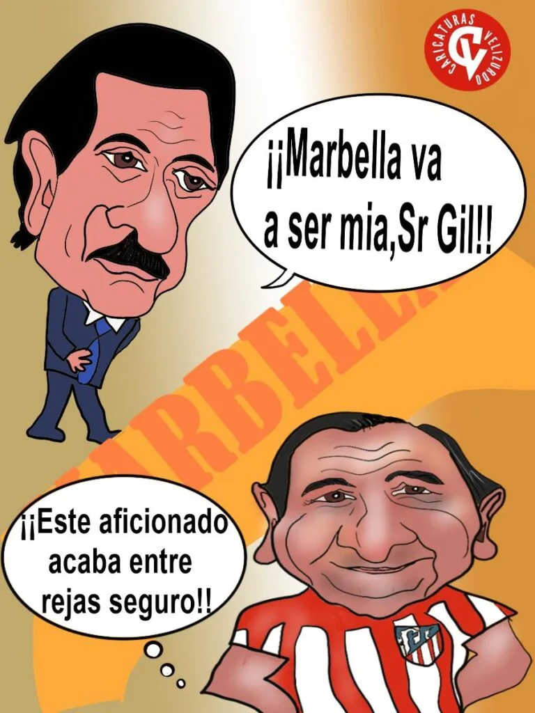 Viñetas y entrevista a Julián Muñoz.
