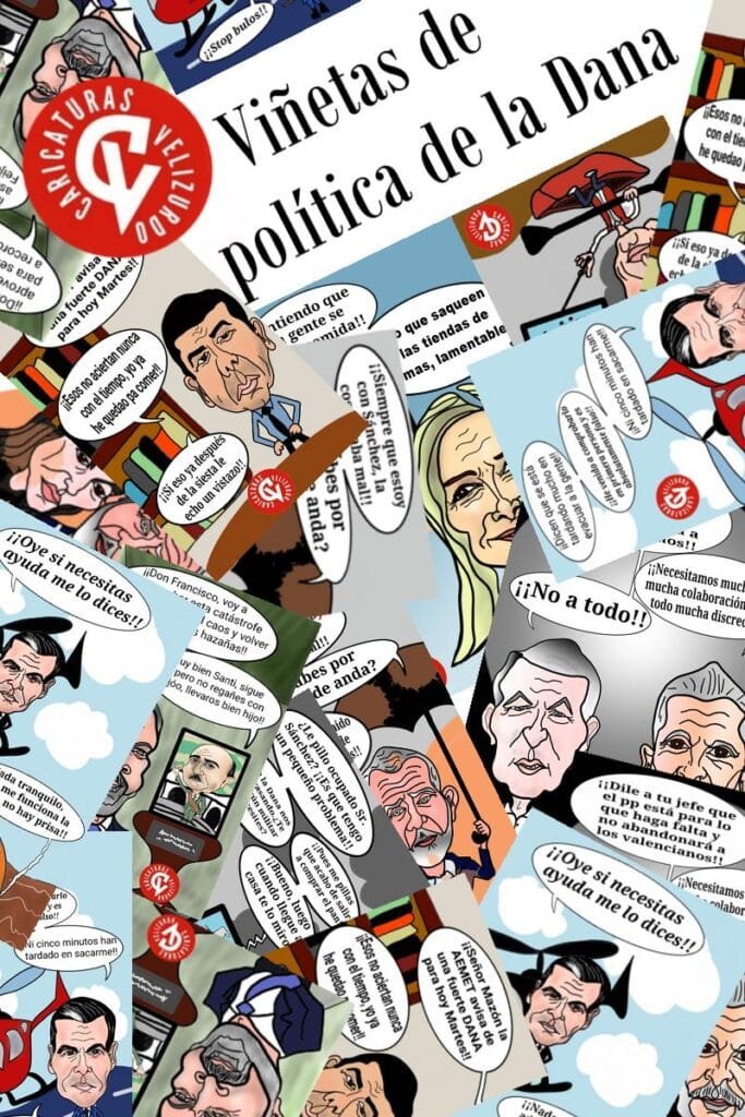 Viñetas de política de la Dana