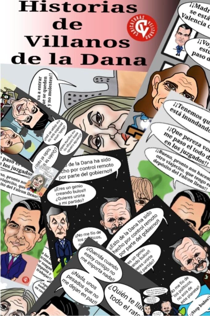 Historietas de villanos de la Dana