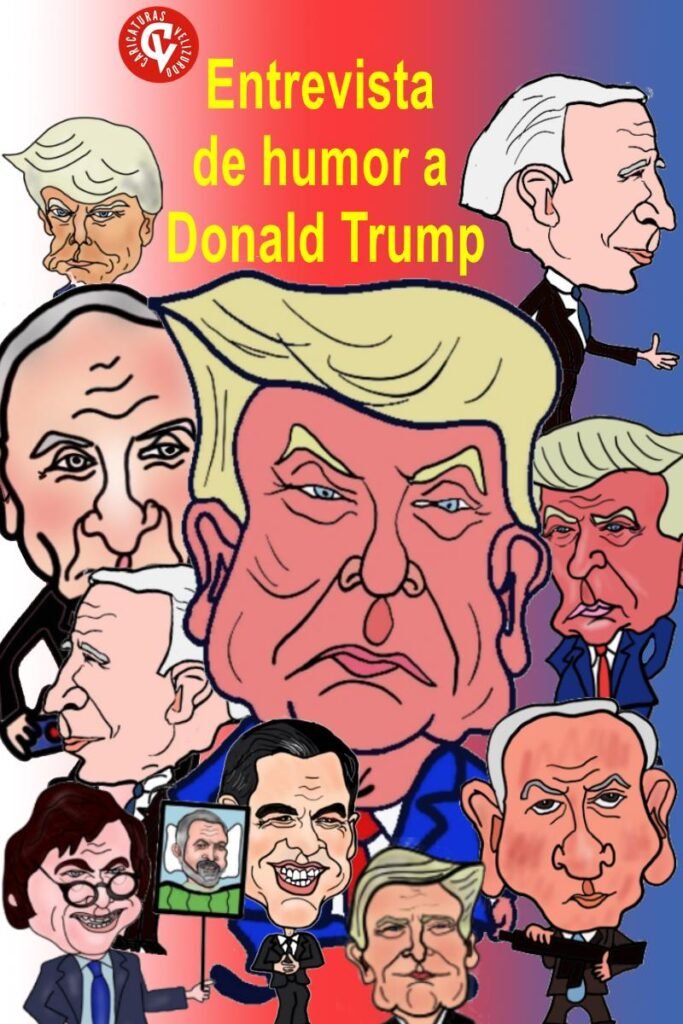Entrevista de humor a Donald Trump.