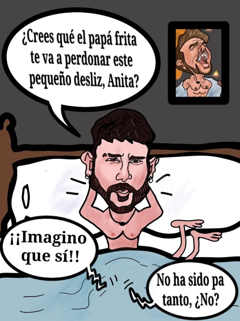 Historieta de Montoya y Sandra Barneda.