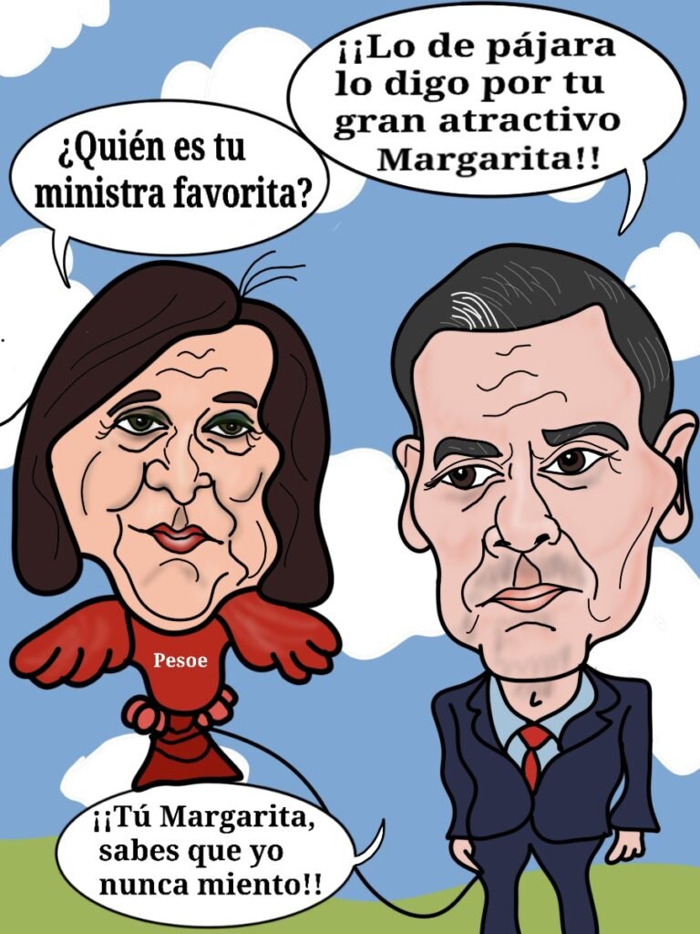 Historieta de los WhatsApp de Sánchez y Ábalos.