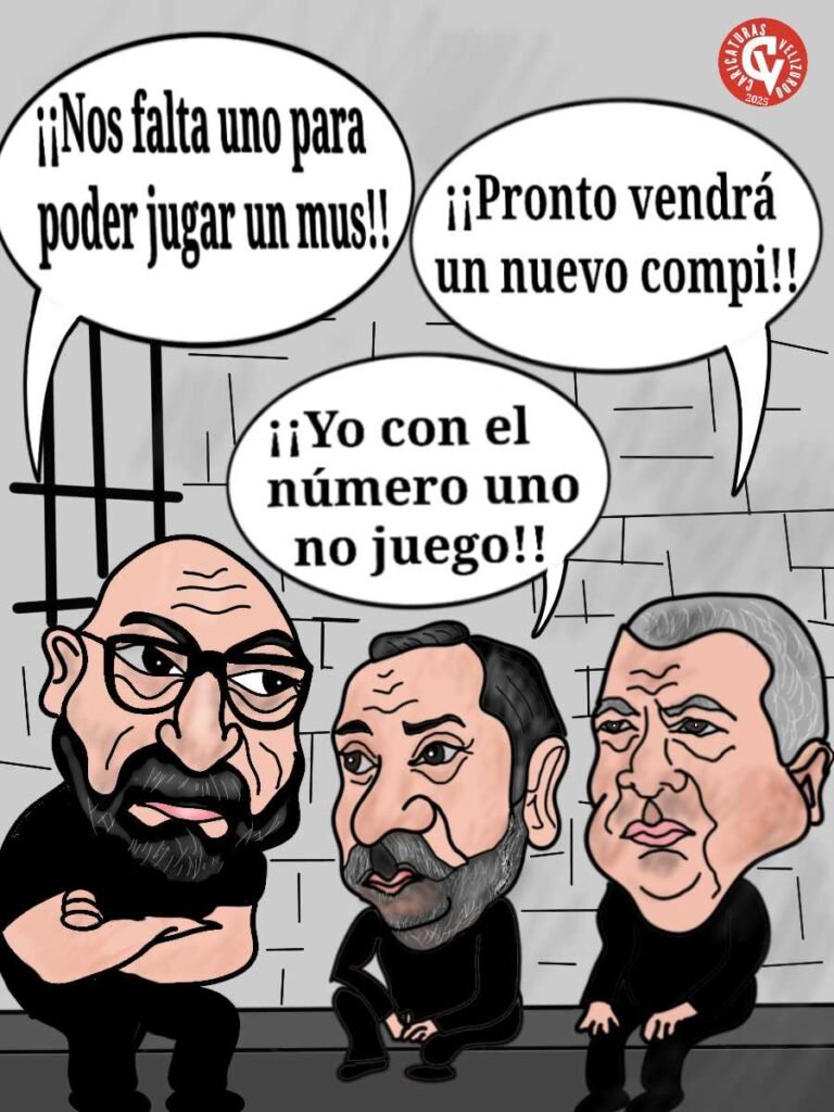 Viñeta de humor de Santos Cerdán.