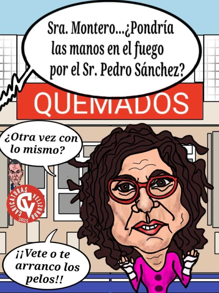 Viñeta de María Jesús Montero.