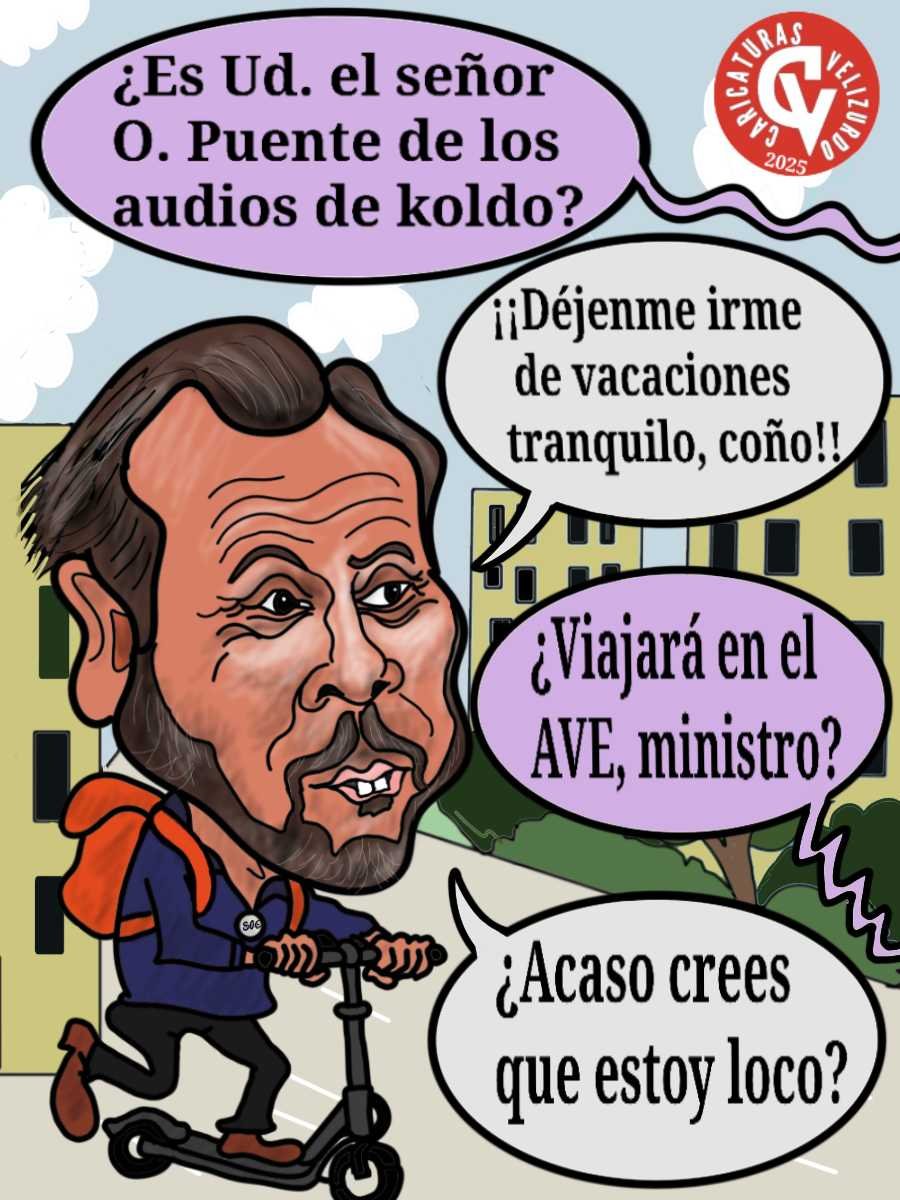 Óscar Puente se va de vacaciones.