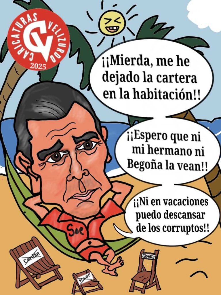 Viñeta de humor de Pedro Sánchez.