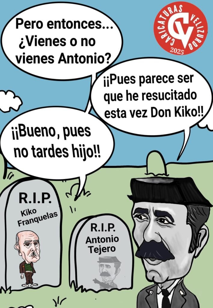 Viñeta de humor de Tejero.