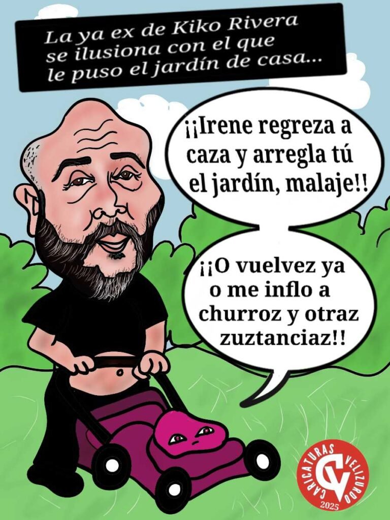 Viñeta de humor de Kiko Rivera.