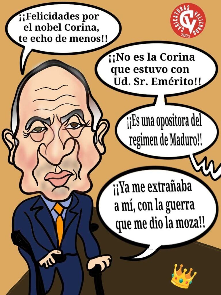 Viñeta de humor del rey Emérito.